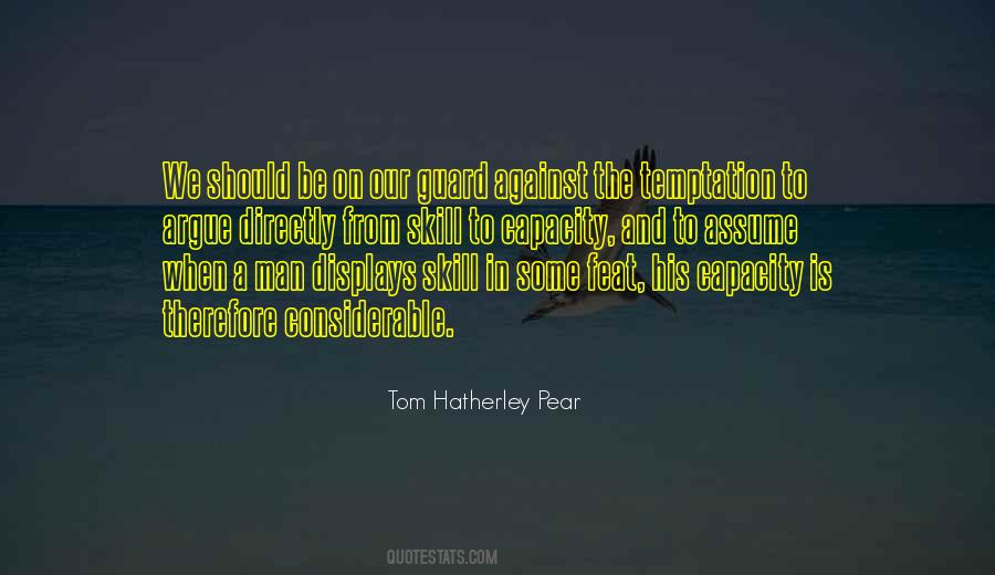 Tom Hatherley Pear Quotes #1045620 Tom Hatherley Pear Quotes #1045620