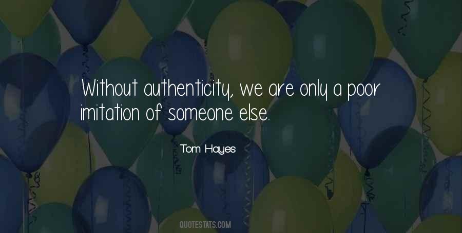 Tom Hayes Quotes #740245