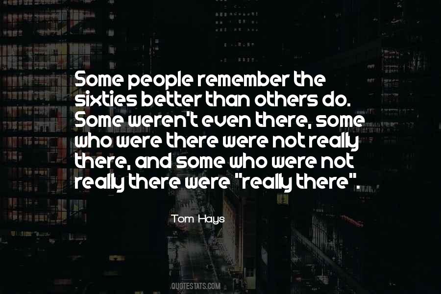 Tom Hays Quotes #1850494 Tom Hays Quotes #1850494