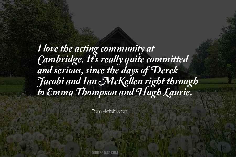 Tom Hiddleston Quotes #1739170