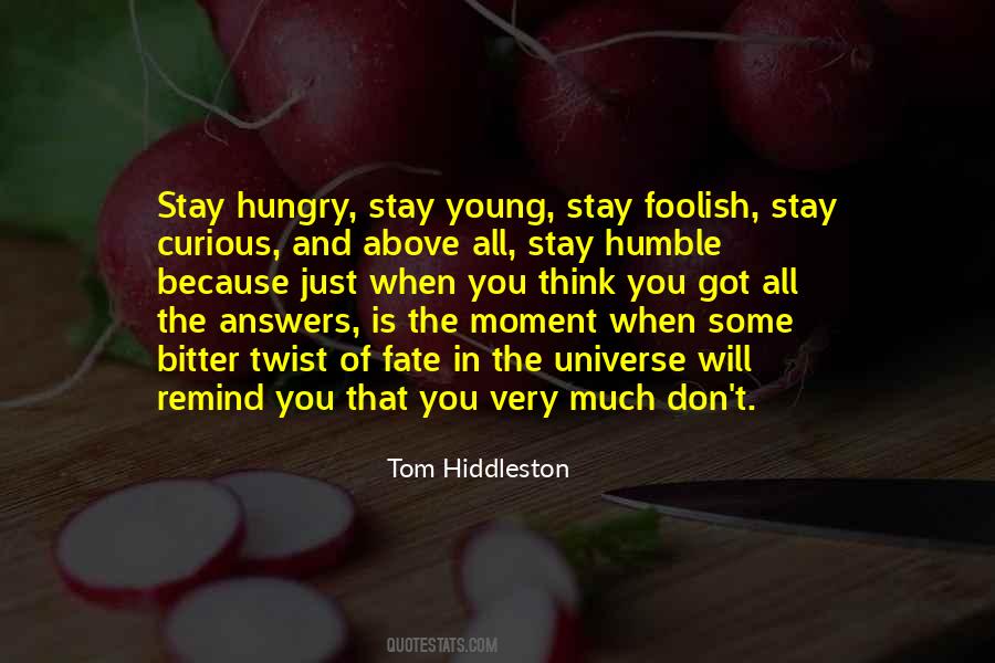 Tom Hiddleston Quotes #1798951