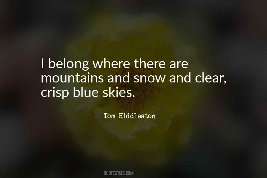 Tom Hiddleston Quotes #907362