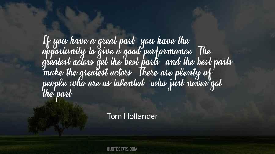Tom Hollander Quotes #447488