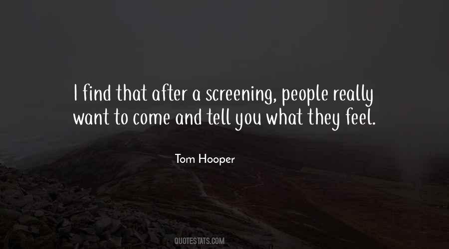 Tom Hooper Quotes #630612