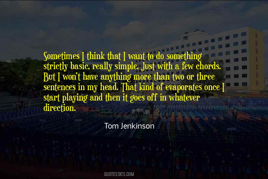 Tom Jenkinson Quotes #206039