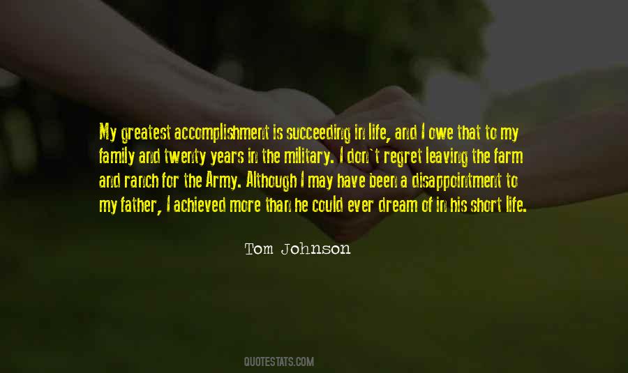 Tom Johnson Quotes #1097785