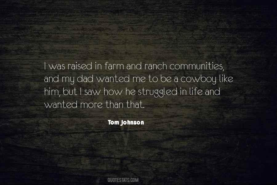 Tom Johnson Quotes #813234