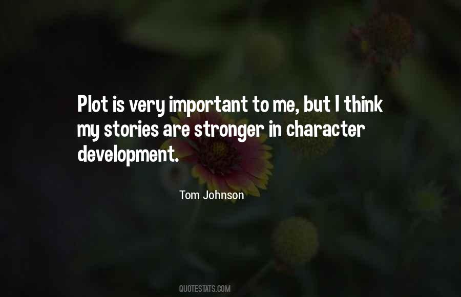 Tom Johnson Quotes #929960