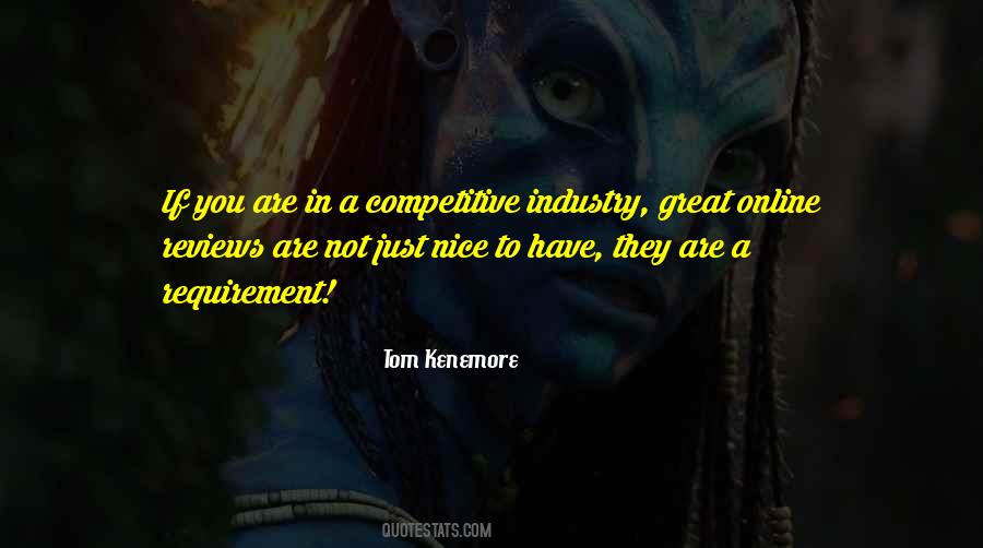 Tom Kenemore Quotes #637934