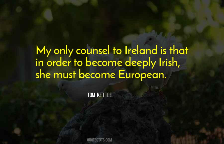 Tom Kettle Quotes #1558348 Tom Kettle Quotes #1558348