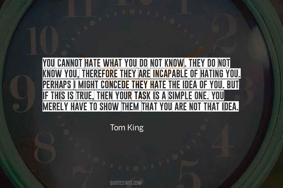 Tom King Quotes #1318331