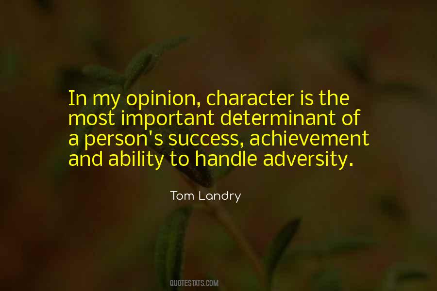 Tom Landry Quotes #1851152