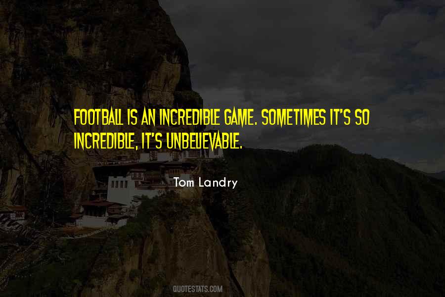 Tom Landry Quotes #324488