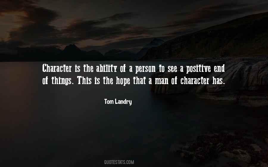 Tom Landry Quotes #651411