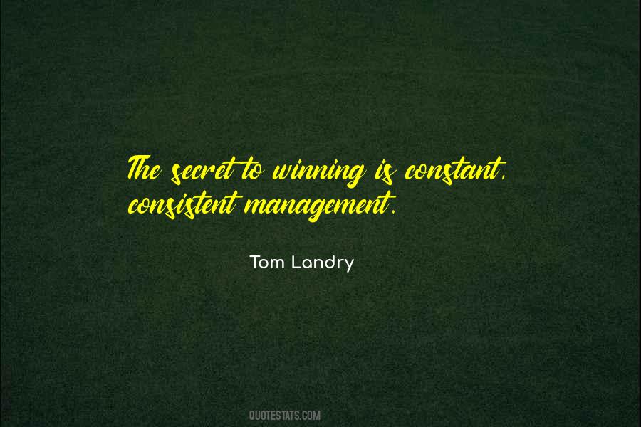 Tom Landry Quotes #765468