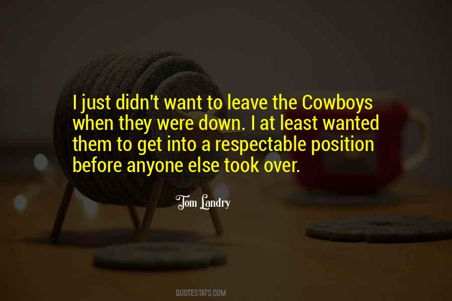 Tom Landry Quotes #831362