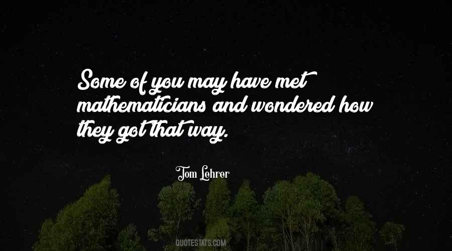 Tom Lehrer Quotes #130620