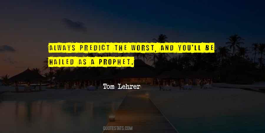 Tom Lehrer Quotes #1324539