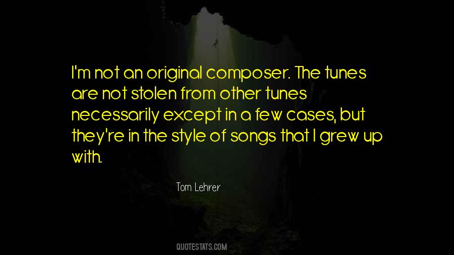 Tom Lehrer Quotes #299835