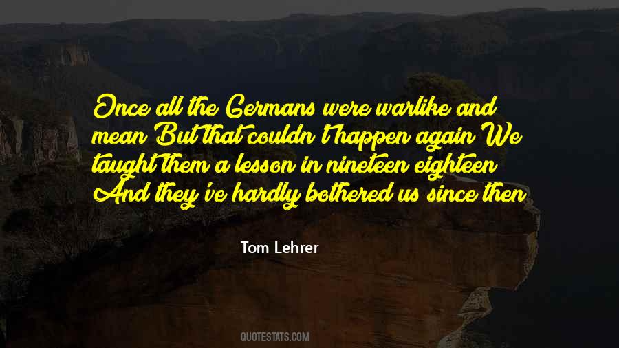 Tom Lehrer Quotes #427687