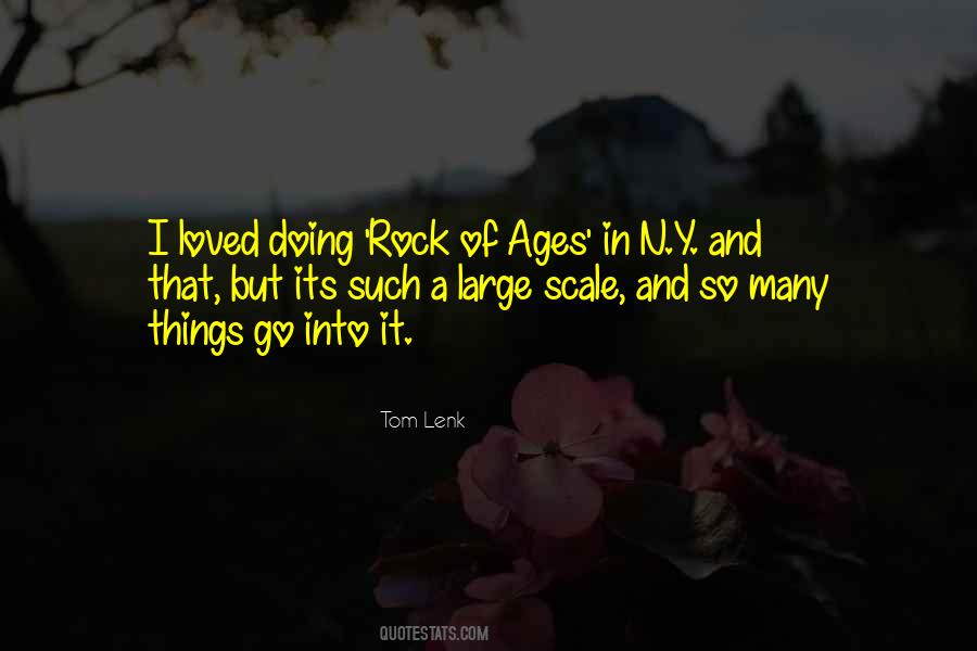 Tom Lenk Quotes #907780