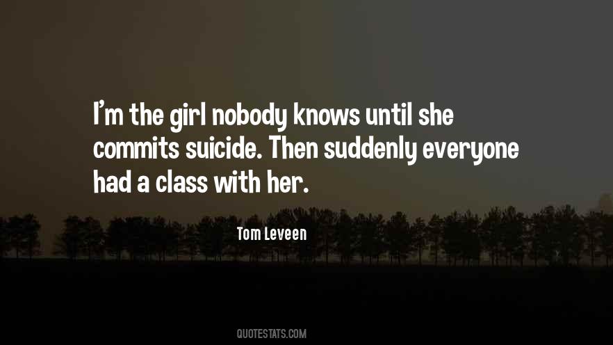 Tom Leveen Quotes #1528263