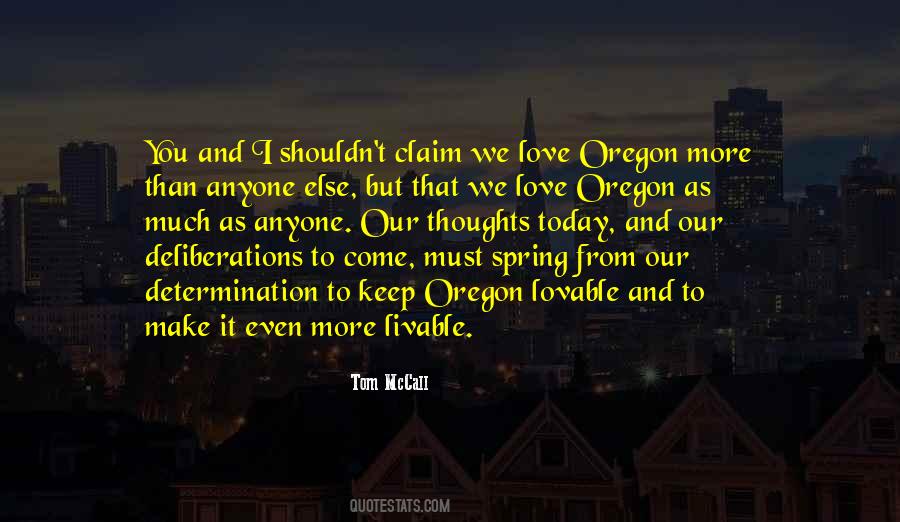 Tom McCall Quotes #1052013