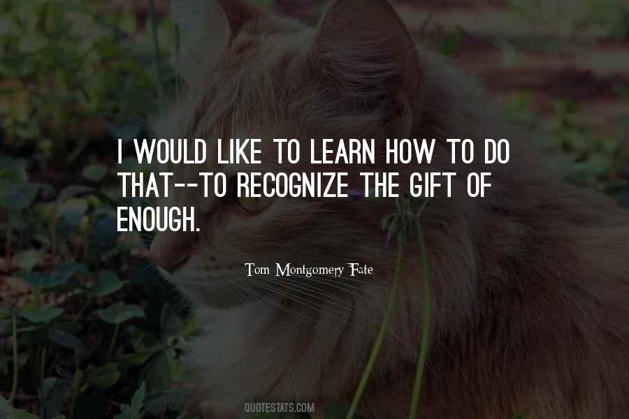 Tom Montgomery Fate Quotes #247849 Tom Montgomery Fate Quotes #247849