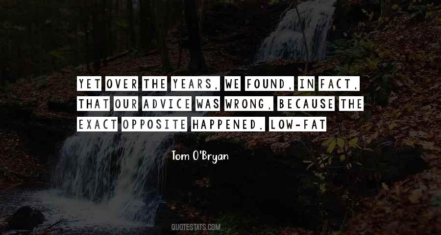 Tom O'Bryan Quotes #104544 Tom O'Bryan Quotes #104544