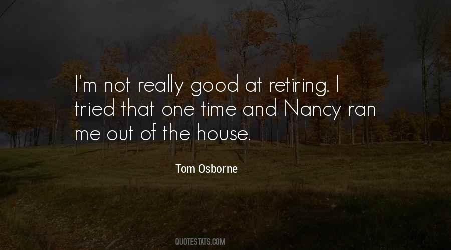 Tom Osborne Quotes #331628