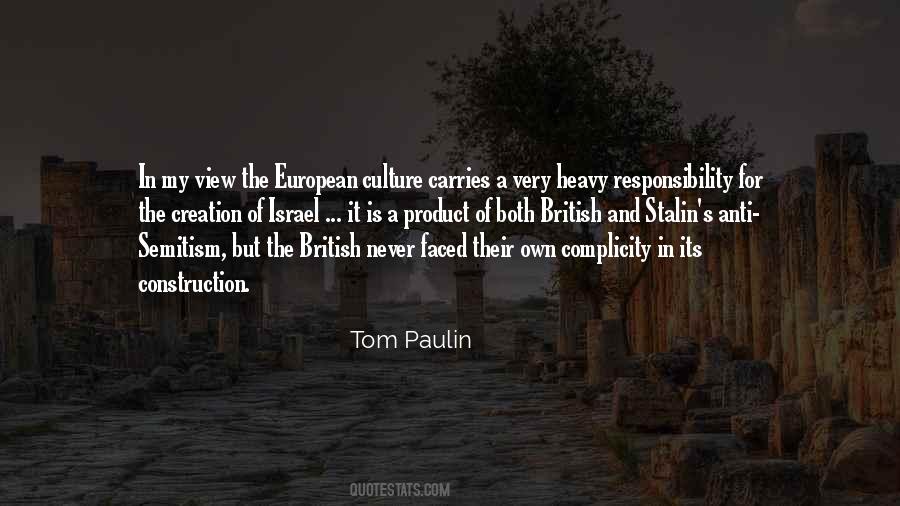 Tom Paulin Quotes #1837129