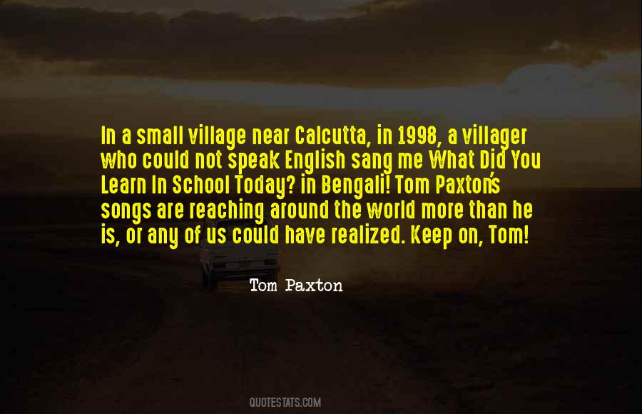Tom Paxton Quotes #1491281