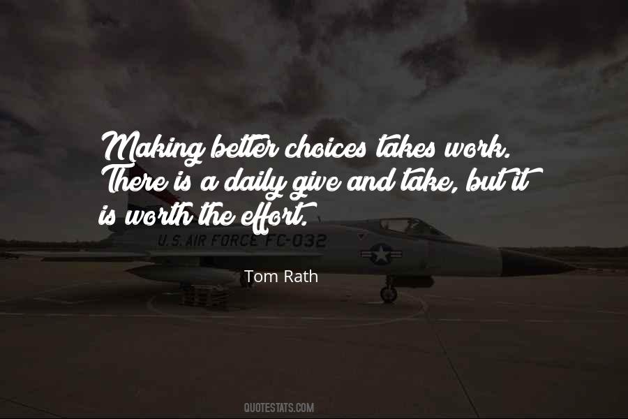 Tom Rath Quotes #1050922