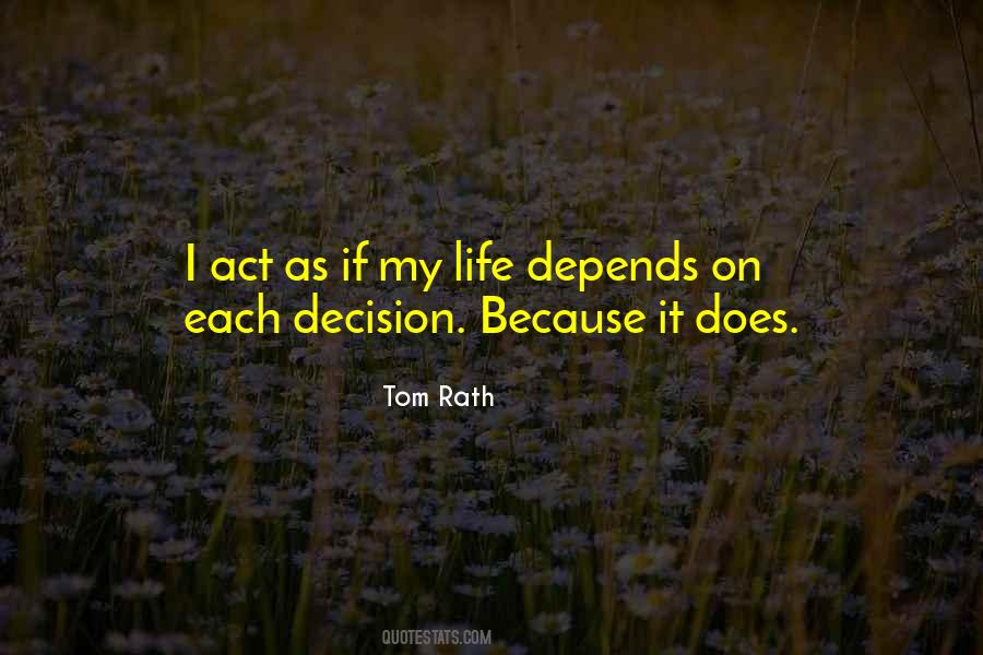 Tom Rath Quotes #1071003