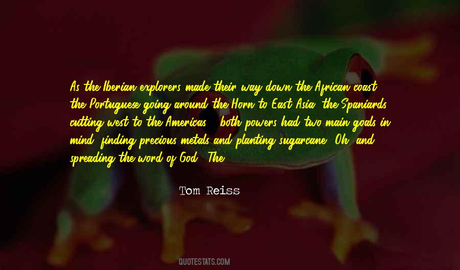 Tom Reiss Quotes #1826704