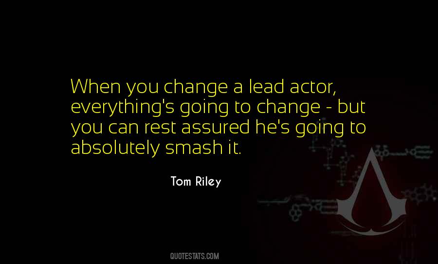 Tom Riley Quotes #1039499