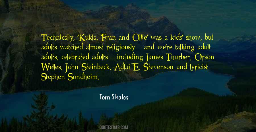 Tom Shales Quotes #1381888
