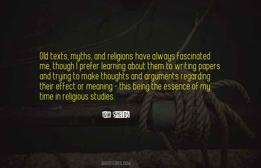 Tom Shields Quotes #547422