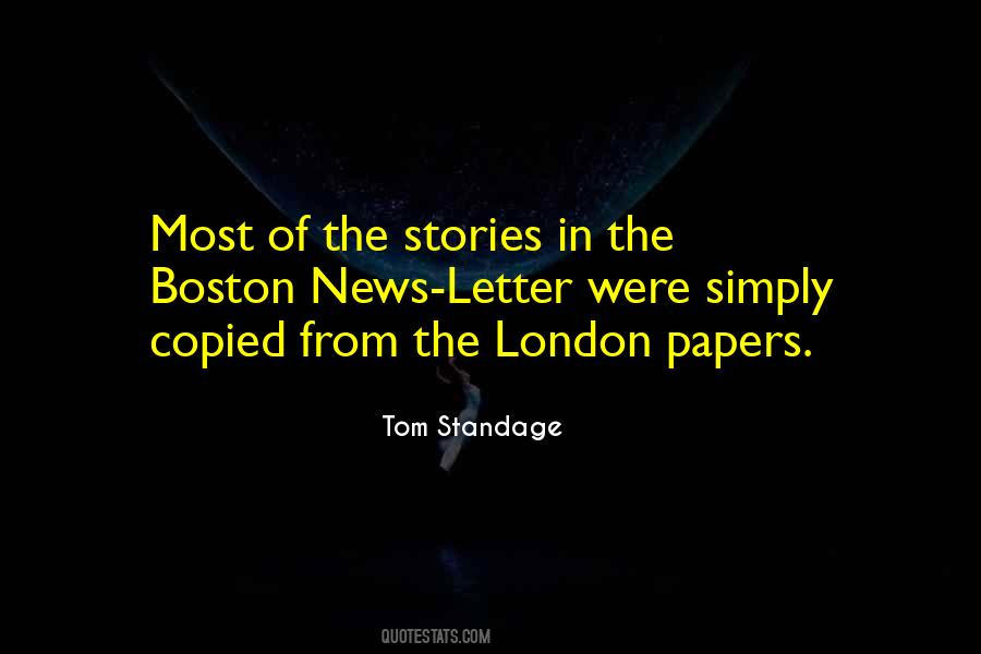 Tom Standage Quotes #724912