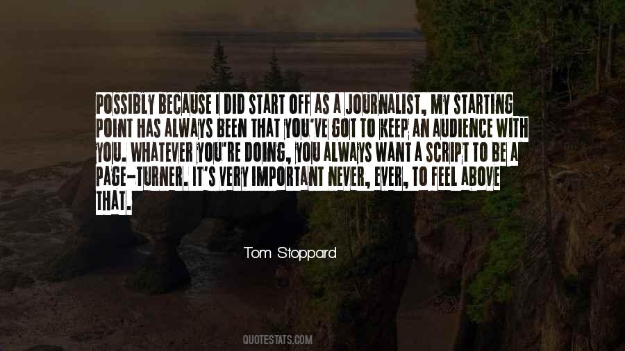Tom Stoppard Quotes #1128652