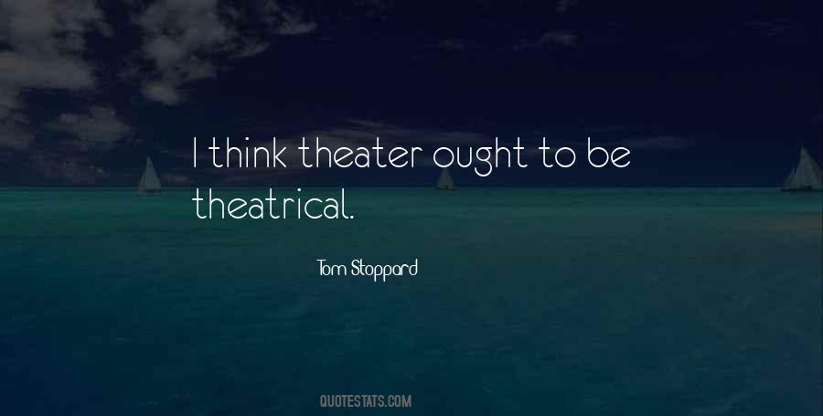 Tom Stoppard Quotes #1422882