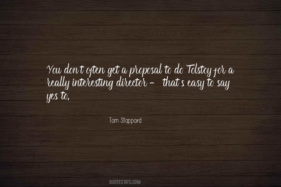 Tom Stoppard Quotes #1495170