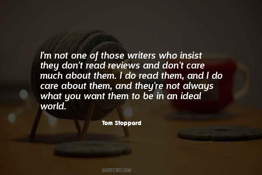 Tom Stoppard Quotes #63304