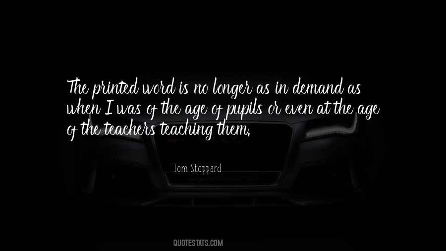 Tom Stoppard Quotes #925896