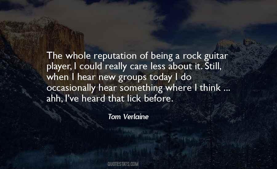 Tom Verlaine Quotes #30872