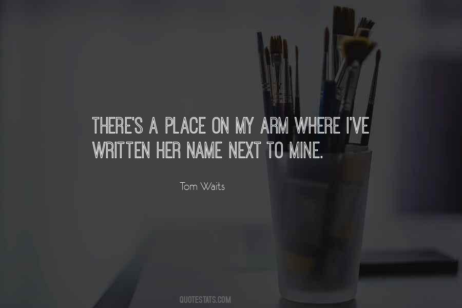 Tom Waits Quotes #36758