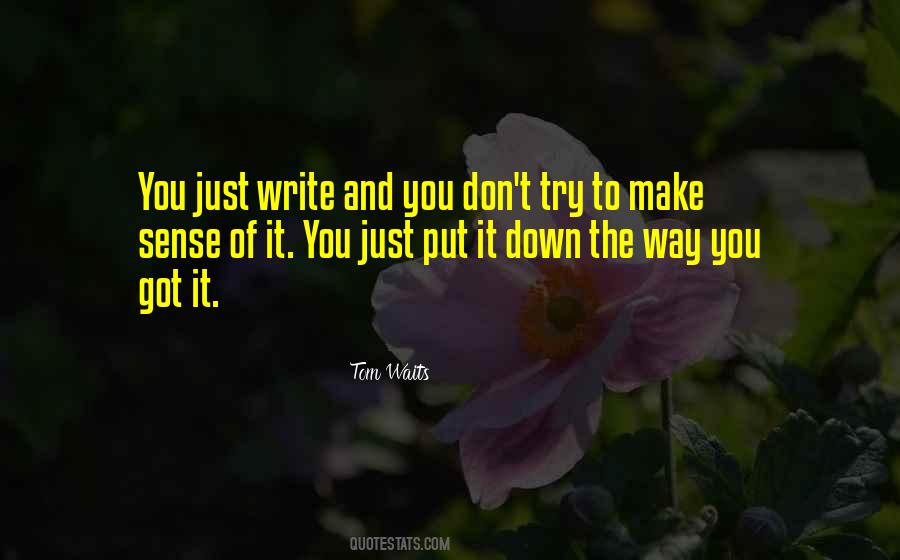 Tom Waits Quotes #879797