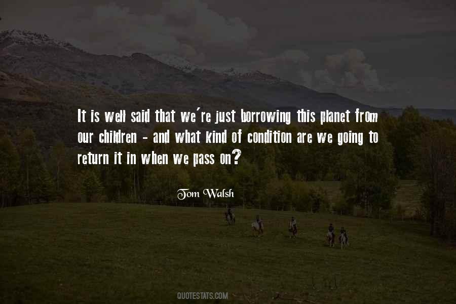 Tom Walsh Quotes #286406