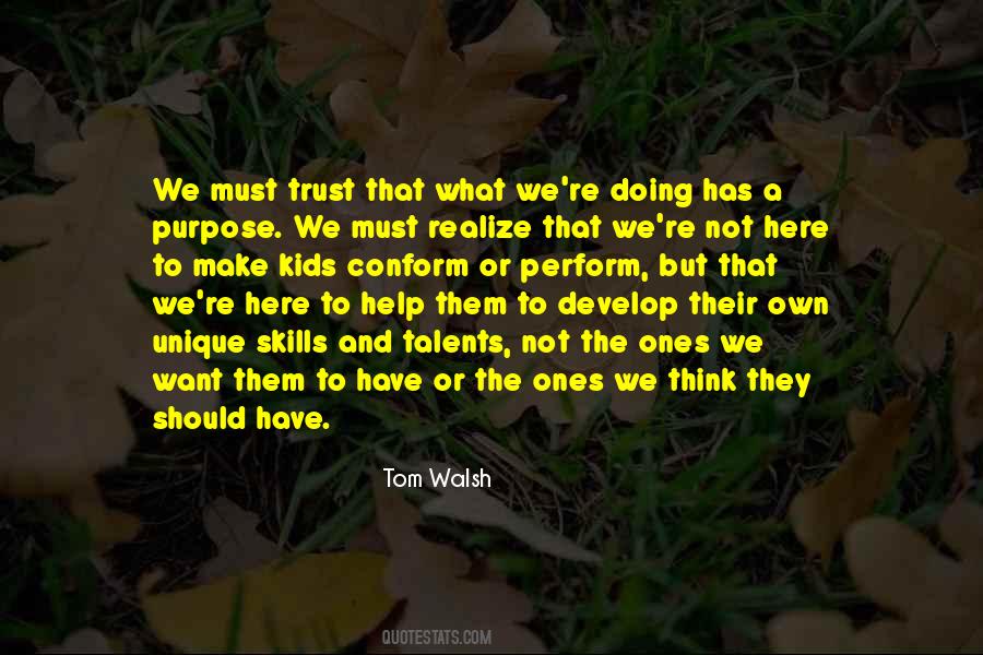 Tom Walsh Quotes #75685