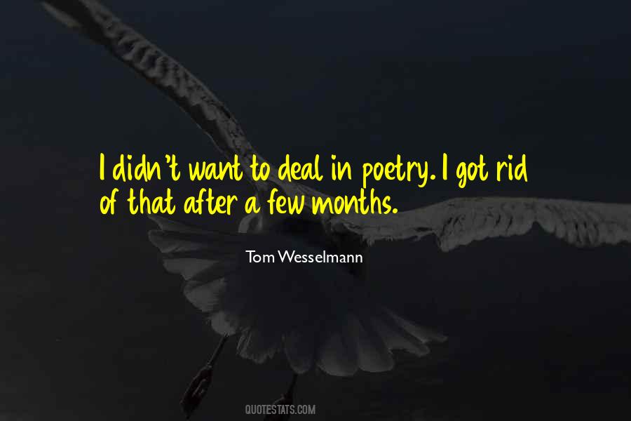 Tom Wesselmann Quotes #1154210